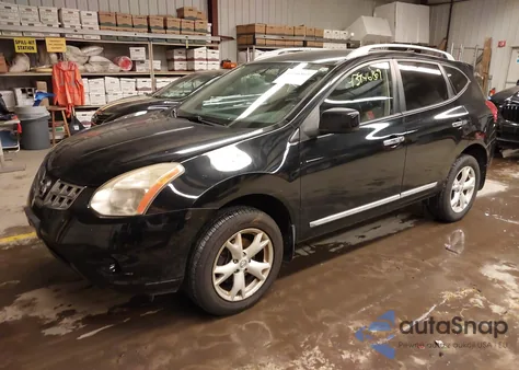 2011 Nissan Rogue Sv z USA, uszkodzony, nr VIN JN8AS5MV0BW266415